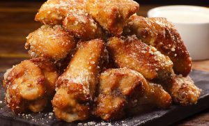 garlic parmesan wings photo